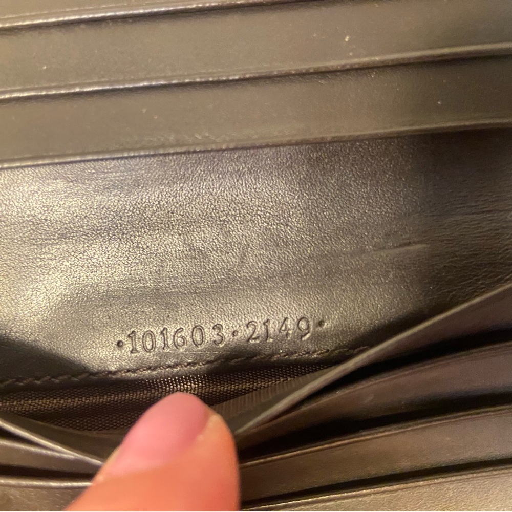 GUCCI ~ Horse Bit ~ Vintage Brown Leather ~ GG Canvas Bifold ~ COA Included 🤎✨ - Picture 8 of 11